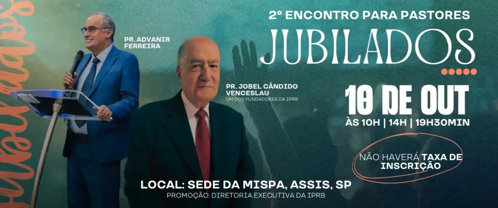 2º Encontro de pastores jubilados 2024