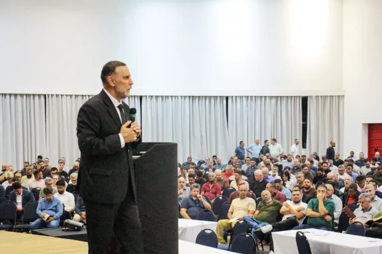 Palavra do presidente eleito, Pr. Jair da Cruz Lara